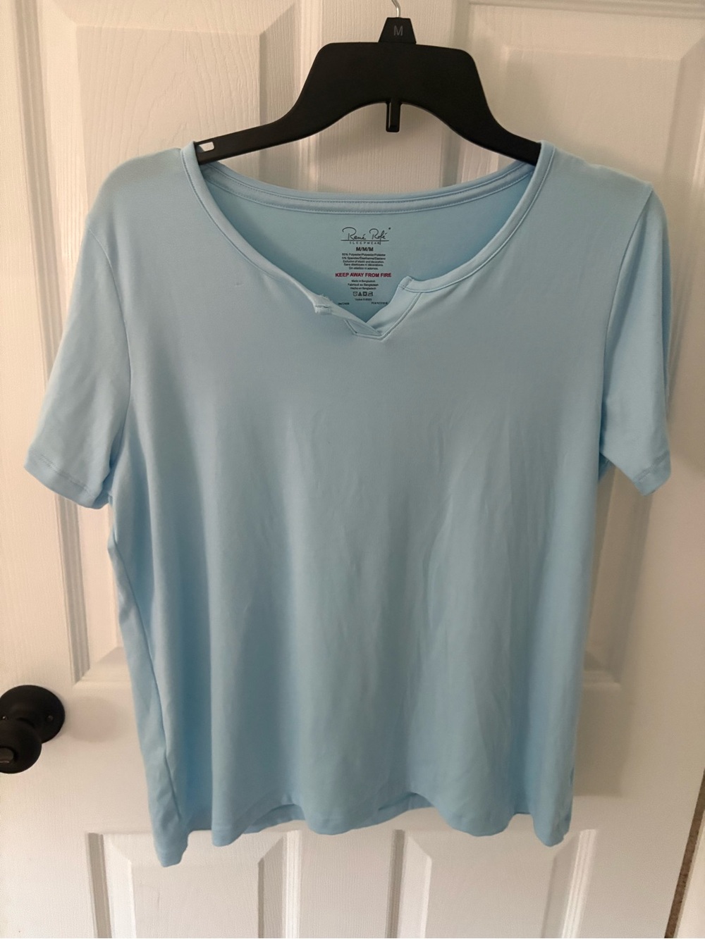 Women's Light Blue Short Sleeve Tee